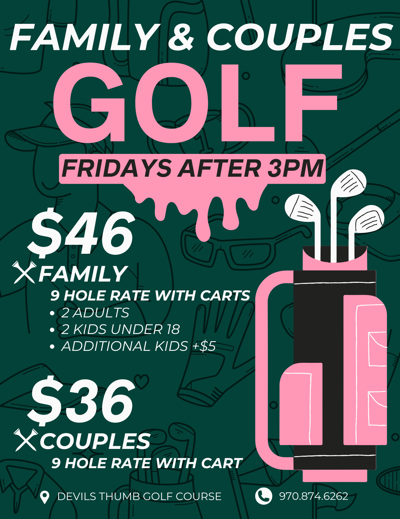 Couples & Family Golf